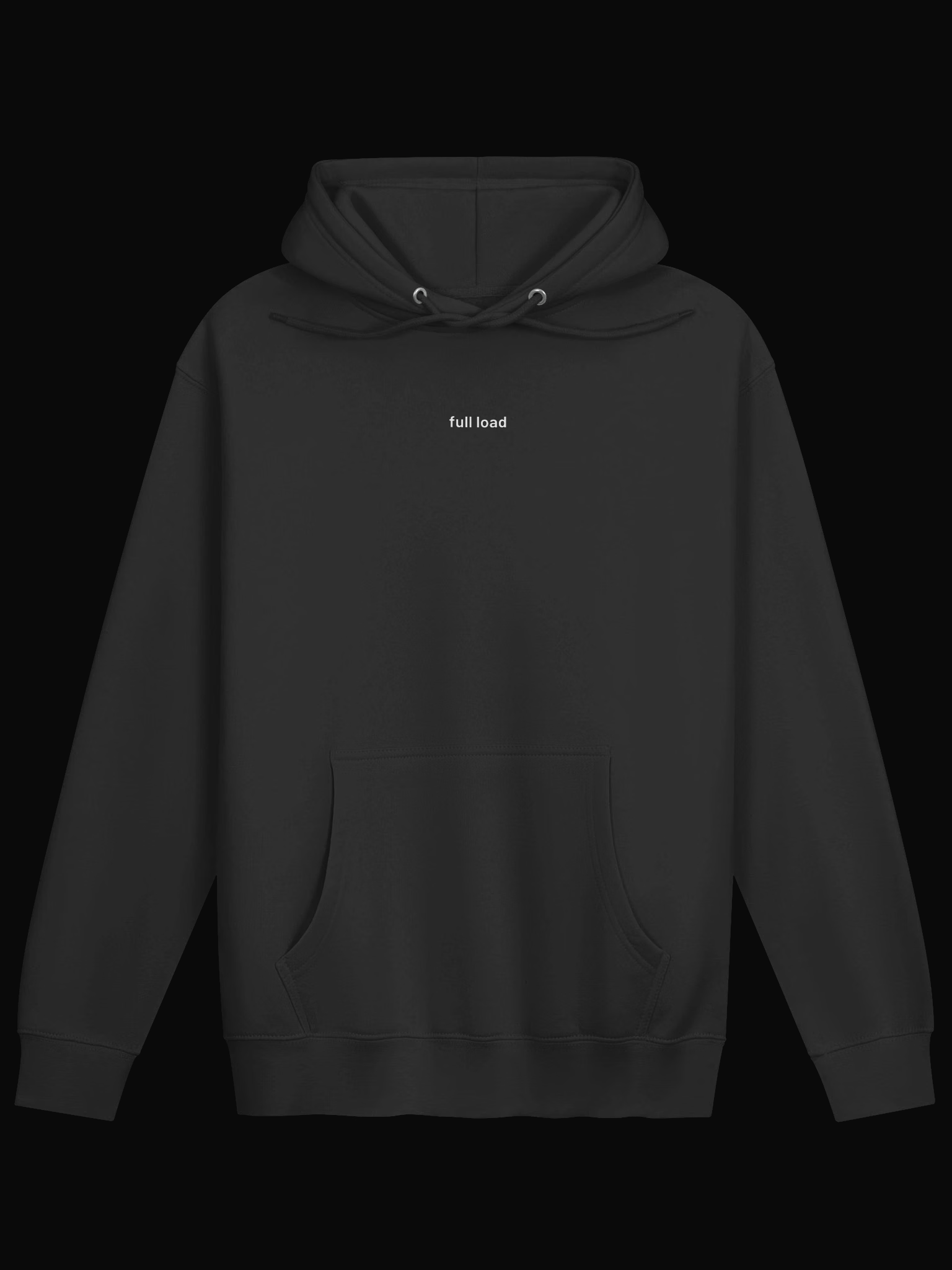 Full Load Hoodie product front on black background
