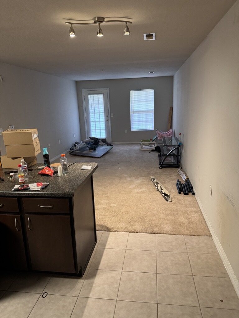 Before trash outs